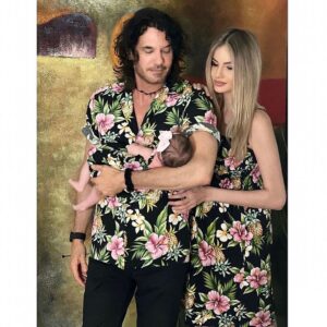 Mario Cimarro Instagram - En tu primer mes hablaremos de tu nombre..
Briana.. tiene facilidad de hacer amistades debido
a su gran simpatía.
Es inquieta, entusiasta,
curiosa y observadora.
Su fortaleza interior, la perseverancia para conseguir  objetivos, la constancia, la voluntad y la seguridad en sí misma la definen como virtuosa , fuerte y noble. 
Tiene una imagen sofisticada, pero alegre . 
Y con una alegría infinita tu papá y mamá celebramos tu primer mes de cumpleaños!
…Por cierto , no me hagas caso cuando te habló ininteligiblemente y en confusos sonidos casi siempre acompañado de una gran sonrisa , lo importante es que me doy cuenta rápido y te comienzo ha hablar normalmente !