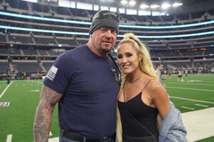 Mark Calaway Instagram - The Deadman in Dallas... getting ready for #WrestleMania @attstadium with the @dallascowboys.
