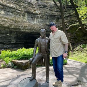 Mark Calaway Instagram - I went and seen an old friend of mine! Would like to thank the fine people at Jack Daniels Dystillery for all their hospitality and the amazing tour! Not to mention the barrel headed to Texas! Always good to see an ole friend...#bsk#ole#7#shots#goodoledays#4life