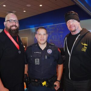 Mark Calaway Instagram - With some @specialolympics athletes and the World’s Largest Athelete @WWETheBigShow yesterday in Dallas. #RoyalRumble