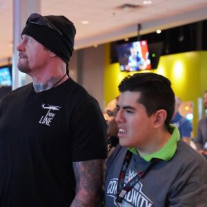 Mark Calaway Instagram - With some @specialolympics athletes and the World’s Largest Athelete @WWETheBigShow yesterday in Dallas. #RoyalRumble
