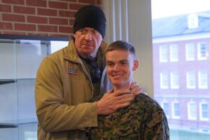 Mark Calaway Instagram - Can never say thank you enough. Thank you to Colonel Bentley and all the service men and women @mimicalacool and I met yesterday. #SupportOurTroops #Heroes #Quantico