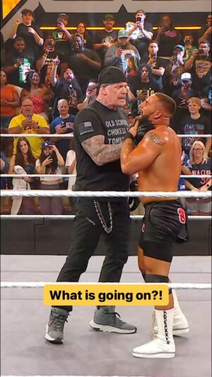 Mark Calaway Instagram - @undertaker just took out @bronbreakkerwwe 🤯 #WWENXT