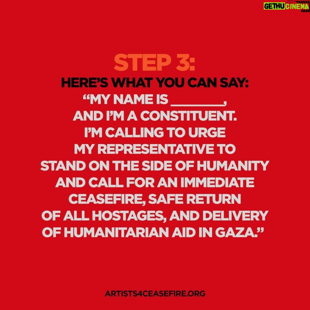 Mark Ruffalo Instagram - We come together as artists and advocates, but most importantly as human beings in support of an immediate and permanent ceasefire, a release of all of the hostages and humanitarian aid to the millions of civilians in Gaza. We stand for freedom, justice, dignity and peace for all people. Our tax dollars must not be used to kill children ANYWHERE. We must fight for a lasting peace. Ceasefire now! Ceasefire forever! Read our full letter at artists4ceasefire.org #Artists4Ceasefire #PermanentCeasefireNOW