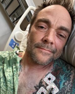 Mark Sheppard Instagram - You’re not going to believe this! Was on my way to an appointment yesterday when I collapsed in my kitchen. Six massive heart attacks later, and being brought back from dead 4 times I apparently had a 100% blockage in my LAD. The Widowmaker. If not for my wife, the @losangelesfiredepartment at mullholland and the incredible staff @providencecalifornia St Joseph’s - I wouldn’t be writing this. My chances of survival were virtually nil. I feel great. Humbled once more. Home tomorrow! #spnfamily