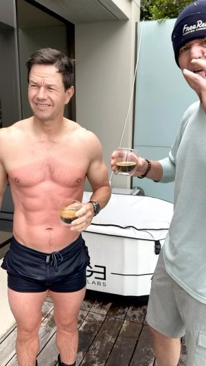 Mark Wahlberg Instagram - 4 am club🥶 @municipal secret sauce @freereincoffeecompany 😎💯📈 #MunicipalPartner @drchristophervincent