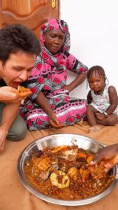 Mark Wiens Instagram - The king of West African food - Jollof Rice! Ever since I was a kid I’ve loved Jollof rice, so I was thrilled to finally go to Saint Louis, Senegal 🇸🇳 where it originates (where it’s called Thieboudienne), to taste the real deal! @papetatandiaye #Senegal #jollofrice #jollof Saint-Louis, Senegal