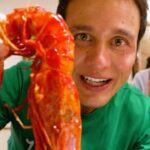 Mark Wiens Instagram - Giant carabineros “scarlet prawns” one of the best seafoods! With @tenedortours @xtremefoodies_ @finediningexp At the legendary Ganbara, #SanSebastian #Spain #carabineros Ganbara Bar - Asador