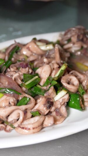 Mark Wiens Instagram - Squid adobo - awesome seafood cooking skills in the Philippines! #FilipinoFood #Bacolod @bacolodfoodhunters 📍Diotay’s Eatery