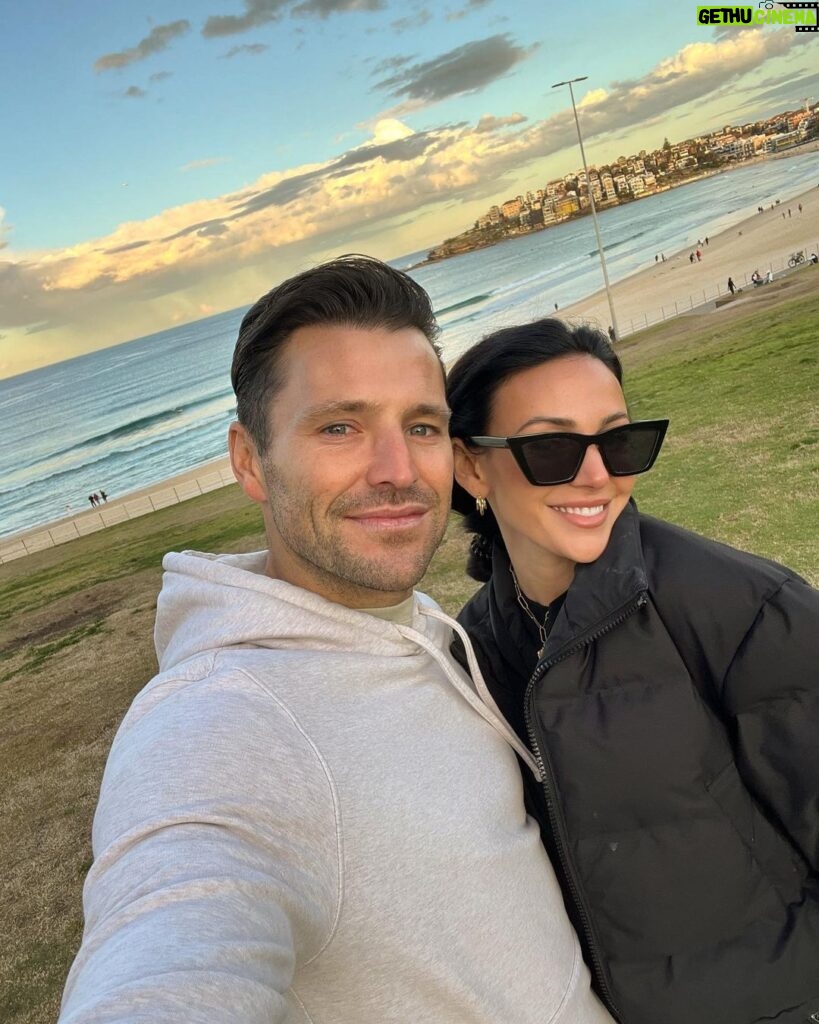 Mark Wright Instagram - Here we are, back in July 2022 in Sydney Australia, where this incredibly, talented, hard working special little wife of mine spent 5 months last year working her but off, filming her new show Ten Pound Poms!! Tonight we finally get to see it on our screens and I’m so bloody excited and proud. 9pm tonight @bbcone Sydney, Australia