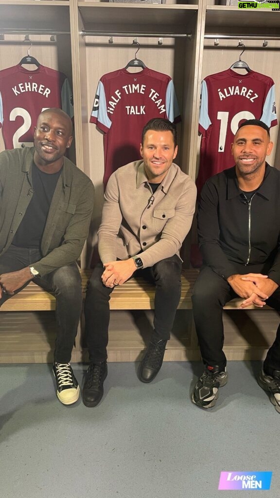 Mark Wright Instagram - Following the launch of Loose Men’s Half-Time Team Talk campaign, Loose Man, Mark Wright went to West Ham where former player Anton Ferdinand and football coach Carlton Cole, opened up about how important the campaign is, whilst sharing their own experiences ❤️👏  #loosemen #halftimeteamtalk #markwright #antonferdinand #carltoncole #rioferdinand #westham #westhamunited #mentalhealth #malementalhealth #mentalhealthawareness