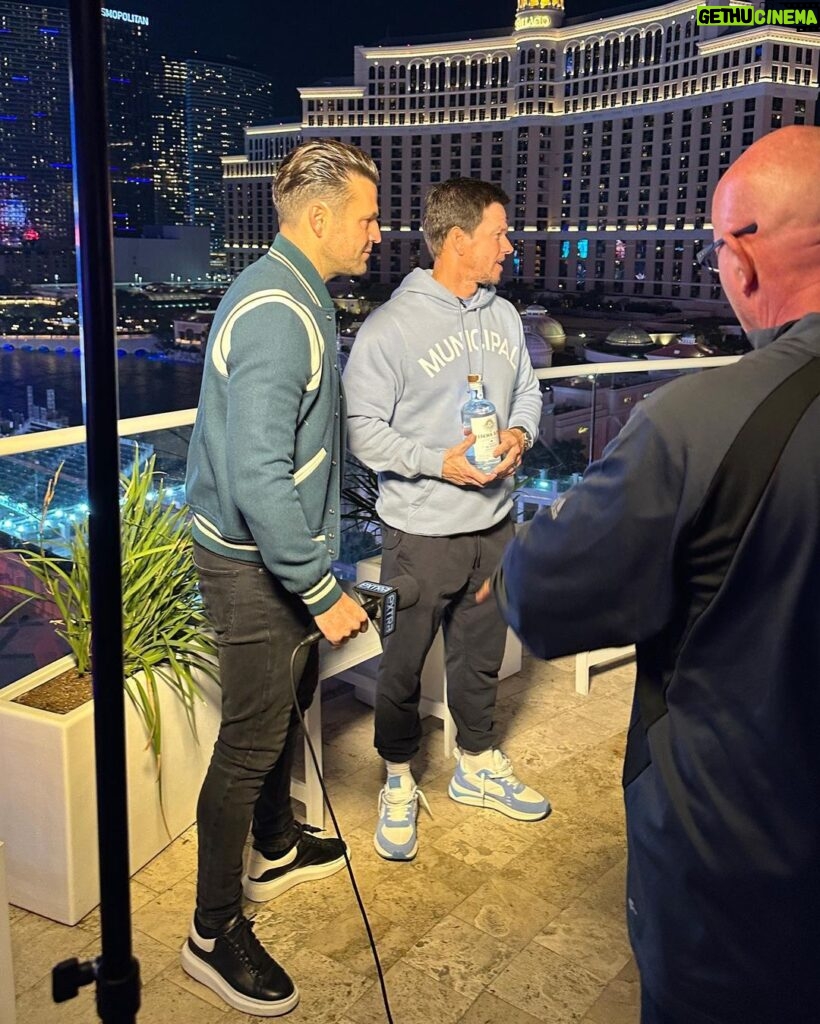 Mark Wright Instagram - Mark & Mark in Vegas @markwahlberg