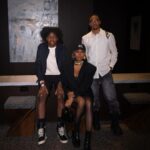 Marlo Hampton Instagram - Model behavior with my favorites 💙 … but why is there no school again today? 😫