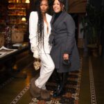 Marlo Hampton Instagram - Walking into 2024 with good vibes only. We had an amazing time yesterday with the “hostess with the mostest” @palletsu 🎊what was meant to be a quick fashionable brunch 🍴turned into a day full of laughter with @theclotheshorsewhisperer and @getlikebritt 💃🏾🍹🤪