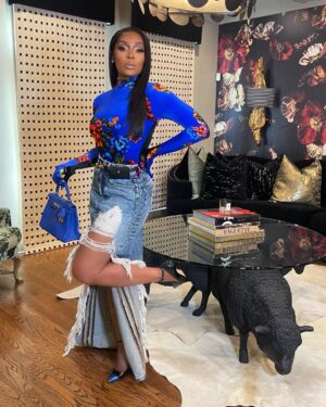 Marlo Hampton Instagram - I'm not here to please anyone, I'm here to slay. 

Hair @tia.did.it