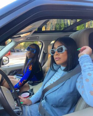 Marlo Hampton Instagram - I'm not here to please anyone, I'm here to slay. 

Hair @tia.did.it