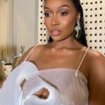 Marlo Hampton Instagram - Living my most Authentic Life✨GRWM Happy International Women’s Day. Representing for a few women owned brands that I love❤️undergarment by Spanx founded by Sara Blakey, dress by Julez of Love From Julez! @spanx @sarablakely @lfjofficial @lovefromjulez #getreadywithme #grwm #spanx Atlanta, Georgia
