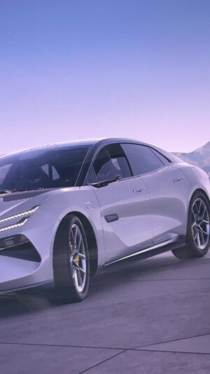 Marques Brownlee Instagram - This new electric Lotus is hot... but using a video game engine for rendering car UI is possibly even hotter (working on a full video about the rest of the car)