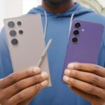 Marques Brownlee Instagram – S24 Ultra and S24 hands-on is live! The phones look the same from this exact back angle, but there’s an ENORMOUS amount of AI features under the hood. Go watch!