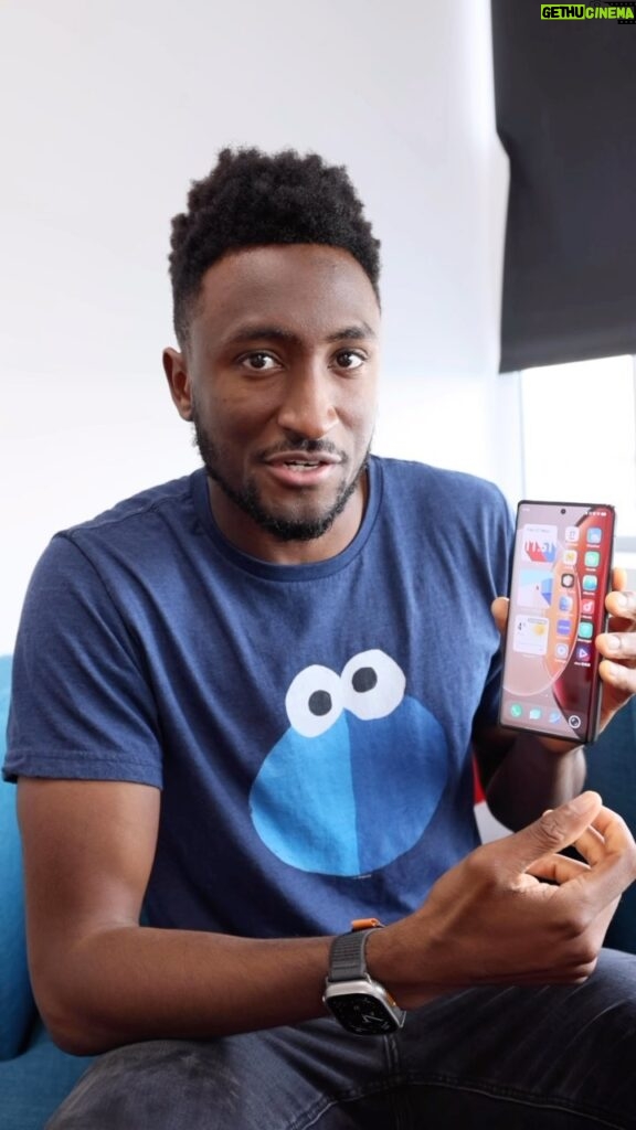 Marques Brownlee Instagram - For a secure ultrasonic fingerprint reader, VIVO is finally taking the step up 👀