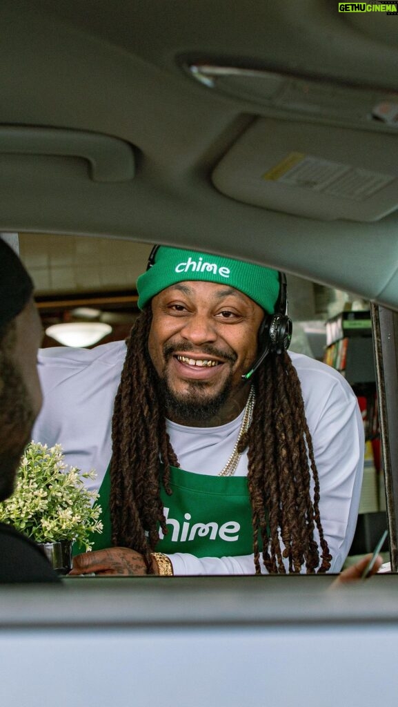 Marshawn Lynch Instagram - When @beastmode is working the window, make sure you don’t fumble the bag. Watch us team up with Marshawn Lynch to surprise a few fans and talk financial progress. What does financial progress mean to you? ⬇️