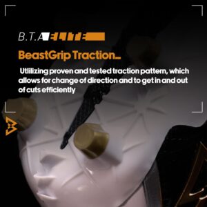 Marshawn Lynch Instagram - Introducing our game-changing technology: BeastGrip Traction. With its unique stud pattern and grip, you can dominate the field with unparalleled control and precision. Unleash your potential with BeastGrip Traction and elevate your game to new heights.