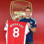 Martin Ødegaard Instagram - Damn, it feels good to be back!!❤️🤍 Great feeling to commit myself to this amazing club for the long term this time. I can’t wait to get out there again and play in front of a full Emirates stadium. Finally be able to have you all there lifting us forward! More motivated and excited than ever. Let’s go gunners!!!👊🏼👊🏼 @arsenal