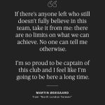 Martin Ødegaard Instagram - “It’s been a hell of a long road, but I’m living my dream.⁠ ⁠ I’m home. And the best is yet to come.”⁠ ⁠ @odegaard.98 is just getting started at @arsenal. (Link in bio) • 📸: @aliyaqubb for The Players’ Tribune, @clive_rose
