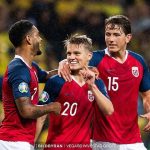 Martin Ødegaard Instagram – Stolt av å spille for Norge.
Stolt av å være en del av det laget her. 
Alt er fortsatt mulig! ❤️🇳🇴