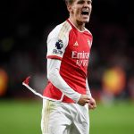 Martin Ødegaard Instagram - A good Sunday at The Emirates😁 Atmosphere was unbelievable. Thank you, gunners❤️👏🏼 Emirates Stadium