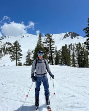 Martin Henderson Instagram - Can’t believe there’s still so much snow up here at this time of year! Love being back in the Sierras…majestic mountains rising up out of the desert like an Alpine oasis providing a pure wilderness playground. #ilovecali #roadtrip #vanlife