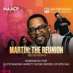 Martin Lawrence Instagram – Blessed and honored to announce that “Martin: The Reunion” has been nominated for an NAACP Image Award! A huge thank you to the cast who made it feel like we never left the set, the crew who worked endlessly to make the show a reality and all the fans for 30 years of continued support 🙏🏾 #martin #naacpimageawards #blessed Los Angeles, California