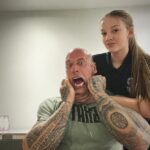 Martyn Ford Instagram - My world, my day in pictures ❤️ …. I’m lucky to have the best job in the WHOLE WORLD ❤️ … being a dad #mybunch #myworld #myeverything