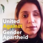 Masih Alinejad Instagram - . ‏ویدیوی کوثر افتخاری برای کارزار اتحاد علیه آپارتاید جنسیتی تکان‌دهنده اما قدرتمند است. ‏او یکی از رهبران و نمایندگان میدانی جنبش زن زندگی آزادی بود که مانند صدها تن دیگر چشم در چشم دیکتاتور ایستاد و اعتراض کرد و در پاسخ به نیروهای امنیتی حکومت به چشمش شلیک کردند. آنها به چشم او شلیک کردند تا نگاهش را از او و ما بگیرند، او اما با نگاهش به شما زنان و جامعه جهانی فراخوان می‌دهد که جمهوری اسلامی را تحت عنوان آپارتاید جنسیتی دسته بندی و جرم‌انگاری کنند. ‏قصه او قصه صدهاهزار و میلیون‌ها زن ایرانیست. فقط تصور کنید! بله میلیون‌ها. به همین دلیل نمی‌توانیم به پیش پاافتاده کردن این حکومت آپارتاید جنسیتی تحت عنوان «نظام تبعیض» تن بدهیم. در چشمها و نگاه عمیق کوثر نگاه کنید و قصه و دلایل او را برای جرم انگاری آپارتاید جنسیتی این نظام سراپا خون و جنون بشنوید. @kosareftekharii ‏ ⁦ #EndGenderApartheid⁩ ‏ ⁦ #UnitedAgainstGenderApartheid⁩