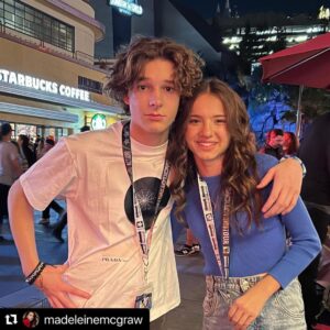 Mason Thames Instagram - #Repost @madeleinemcgraw with @use.repost SAME MADDY
・・・
Greatest few weeks! Thank you @masonthamesofficial for making this experience extra special!!