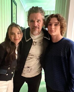 Mason Thames Instagram - legend @ethanhawke one of the coolest ppl on the planet!! Watch the clip from the fight scene until the end.. Enjoy some behind the scenes from @theblackphonemovie #ethanhawke #masonthames @scottderrickson @madeleinemcgraw @massawyrm #theblackphone #finneyblake #thegrabber #theblackphoneedit @blumhouse @universalpictures #blumhouse