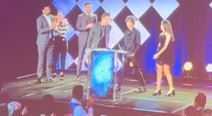 Mason Thames Instagram - Thank you @saturnawards @madeleinemcgraw @scottderrickson @theblackphonemovie @blumhouse @universalpictures @crookedhighway @nbcuniversal and thank you @prada