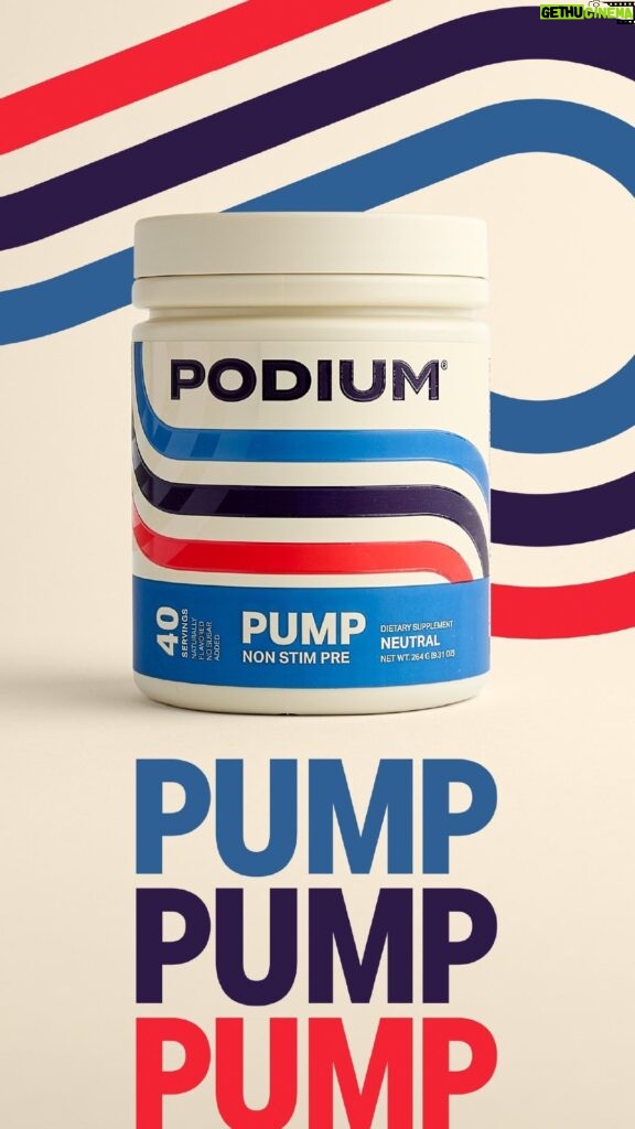 Mat Fraser Instagram - PODIUM PUMP 💥 Non-Stim Pre-Workout The perfect companion built for your next hyper trophy and strength training session formulated with patented ingredients that have been scientifically proven to enhance blood flow, vascularity, and muscle volume.