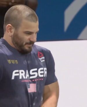 Mat Fraser Instagram - What a moment.🔥 
Throwback to when five-time Fittest Man on Earth @mathewfras hit an unforgettable 380-lb (172.3 kg) clean at the 2019 CrossFit Games, winning the event. 

#CrossFit #CrossFitGames #Sports #Weightlifting 📸 @flsportsguy 🎨 @lindseyaarellano #HWPO