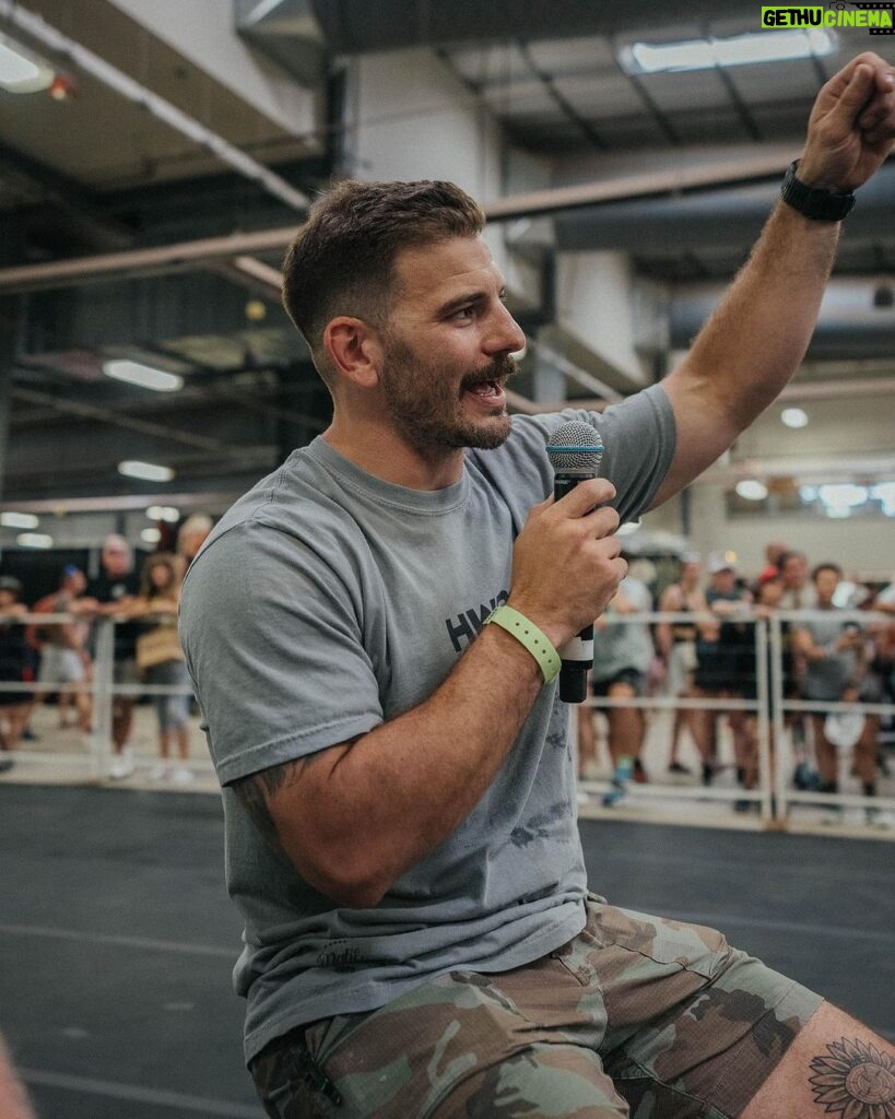 Mat Fraser Instagram - THANK YOU to everyone who showed up last week in Madison, the @hwpotraining crew and I had an incredible time. Proud of all of our athletes and this community. #HWPO Madison, Wisconsin