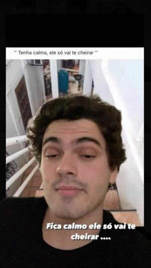 Matheus Lustosa Instagram - Da um medo fala aí hahahahha #reelslovers #pitbull