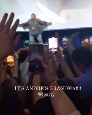 Matt Bennett Instagram - I’m going to post a few photo dumps today but wanted to highlight my happiest moment of the year first: bringing Marilyn Harris (@crazycoolgrandma) on stage in Anaheim. Not only is Marilyn kind and hilarious, she understands the assignment. Marilyn did not miss a beat and came out POSSESSED by Andres Grandma. It was amazing seeing this character come to life again after so many years. 
But the reactions! It was all of your reactions that made this so special. I’ve been to a million concerts and have never experienced energy like this. The genuine shock and excitement from the audience was unbelievable. After the show everyone backstage agreed: we’d never heard cheers like this. It was like the Beatles reunited and came out on stage it was so loud.
So thank you all, but first off thank you Marilyn! Hopefully someday we can have a spin-off of our own together. The Adventures of Robbie and Andre’s Grandma.