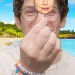 Matt Bennett Instagram - What’s in Matt Bennetts ear??? I felt something weird go into my ear the other day. Turns out it was @ravensymone!!! What are you doing in there, Raven, thats not your home!