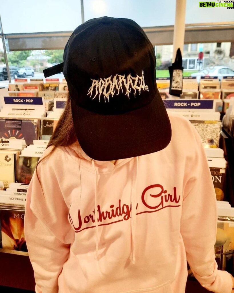 Matt Bennett Instagram - Hats and hoodies! We’ve got hats and hoodies! Pick up your Robarazzi hat and Northridge Girl hoodies at @party101la! On the road now!