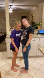 Matt Carriker Instagram - When did she grow up??? Addy turned 11 today and we realized she can lift @mere_carriker off the ground and carry her around 😂 🤯 Texas