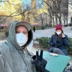 Matt McGorry Instagram - Friends friending while keeping each other safe @k8beastman 🥰✨💕😷 Slides from @clean.air.club 💕 (Not pictured: multiple tests leading up to our hang, hot hands hand warmers in pockets and gloves, and a stroll)