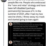 Matt McGorry Instagram - We are in the 2nd highest wave of the pandemic. It is not over, but this is/was not inevitable. PLEASE wear a mask. If at any point it is important, it is when COVID is surging like this (but also important at all other times). In the U.S, COVID numbers are highest in the North East, with 1 in 14 people being infectious on 12/30 (it’s still going up). Look up @michael_hoerger on X (formally Twitter) & @luckytran on IG for translations of the CDC’s data into something that actually makes tangible sense. If you can afford an N95, this is the most protective for you and others, followed by KN95s. Surgical and cloth masks are not adequate but are better than no masks. Look up Mask Bloc’s in your area, like @maskblocnyc . Getting the most recent vaccines is important for maximum protection given how the virus has mutated (since we never fully addressed it and time stretches on). If you are sick, stay home if possible, but if not PLEASE PLEASE wear a well-fitting mask. Disabled, chronically ill, and other high risk people are afraid to leave their homes because so many people are walking around either consciously sick and unmasked or potentially asymptomatic and unmasked. And as time goes on our rapid tests become less accurate because of the continued virus mutation. Take multiple tests days in a row or look into PCR level tests (unfortunately more expensive like Metrix Aptitude, Lucira, 3eo, Cue) but do not rely on these solely. High risk people are afraid of dying or being disabled (or further disabled) by doing things they have to do like take transportation, get groceries, go to doctor’s offices, etc. And even if you’re not concerned about dying yourself, please know that your risk of getting Long COVID goes up with each infection and can disable you (as it has millions of US-ians) for months, years, or a lifetime. Google that shit. We’ll have to address the systemic fuckery but in the meantime, the shit that was said at the beginning of the pandemic is still true. Solidarity means looking out for each other. Clapping for essential workers…all that shit. With love and rage 🔥💜🔥