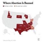 Matt McGorry Instagram - Truly despicable and terrifying. Repost @nytimes ・・・ “Near-total bans on abortion took effect in Idaho, Tennessee and Texas on Thursday, bringing the total number of states where abortion is banned to 12. Two others ban abortion at about six weeks of pregnancy, before many women know they are pregnant. Judges in several other states have temporarily blocked similar laws from being enforced while court challenges against them proceed. A near-total ban on abortion in Indiana is not set to take effect until Sept. 15. The New York Times is tracking abortion laws in each state since the Supreme Court’s decision to overturn Roe vs. Wade, which ended the constitutional right to an abortion. Follow updates at the link in our bio.”