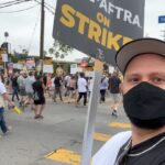 Matt McGorry Instagram - Many thousands out today at the solidarity march and rally 🔥🔥🔥 #SAGAFTRAstrong #SAGAFTRAonStrike