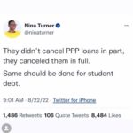 Matt McGorry Instagram - Repost @freckledwhileblack 🙏🏼❤️🙏🏼♥️ ・・・ “Don’t get it twisted: this is still a win because just a year ago Biden was saying he wouldn’t forgive a dime. AND watch how these elected officials throw us crumbs expecting a standing ovation in exchange. ✊🏽 Cancel predatory student loan interest rates both retroactively and for the future. ✊🏽 Forgive ALL student loan debt. ✊🏽 Invest in free public and community college educations so that we don’t have to do this again every few years as new students take on new debt. Before you call these demands “pie-in-the-sky,” ask yourself when you became so accustomed to settling for the bare minimum. I believe that we will win.”